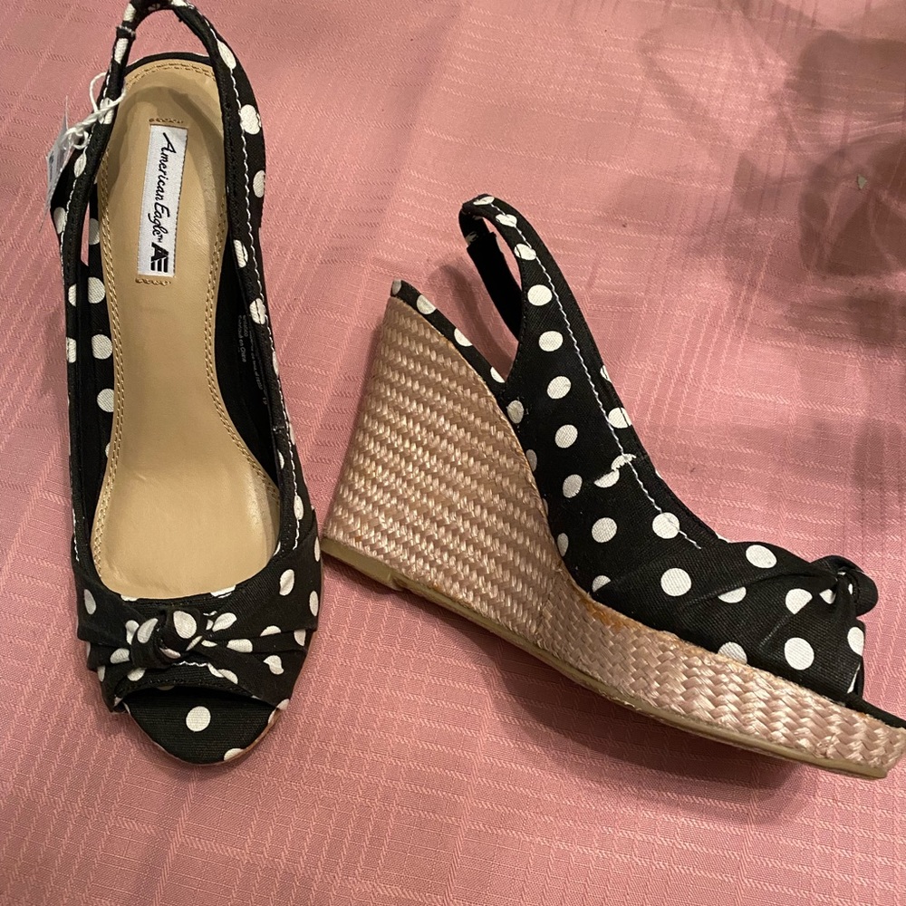 American Eagle Wedge Shoes